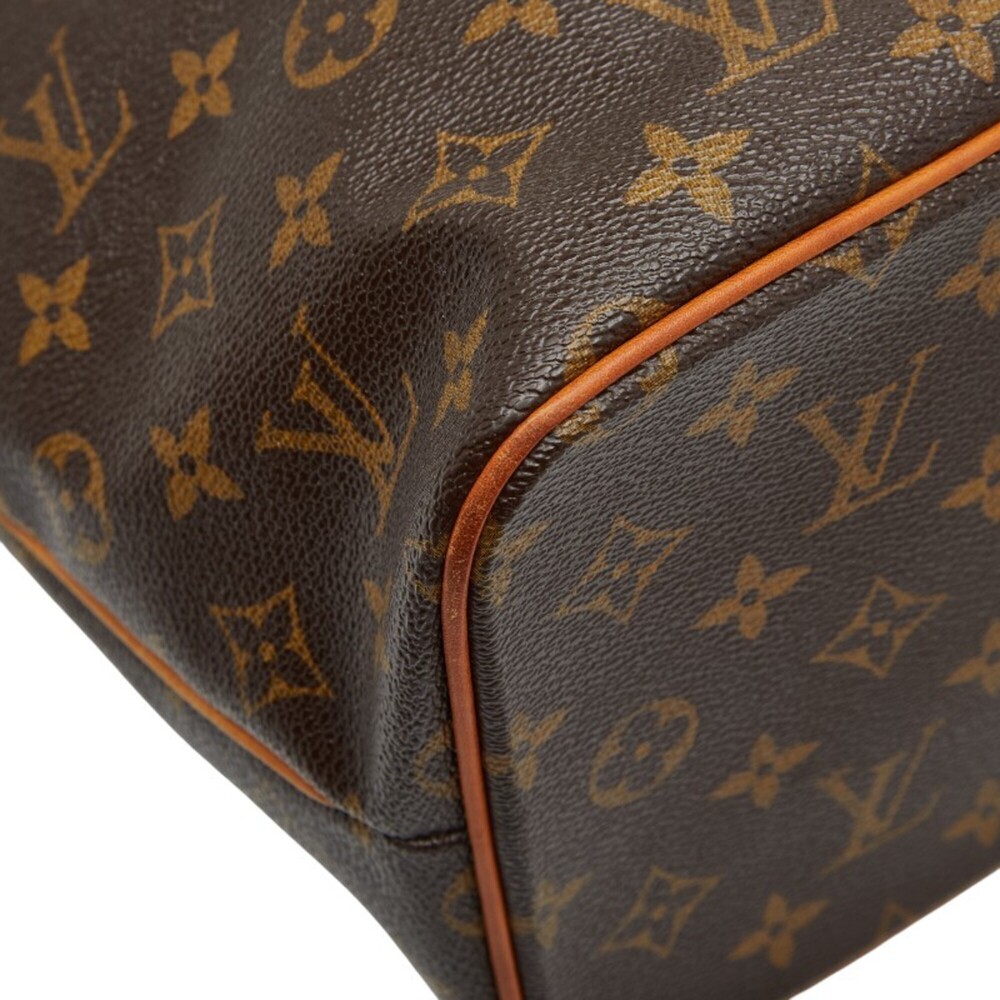 LOUIS VUITTON Authentic Brown Monogram Leather Shoulder Bag - Picture 4 of 15